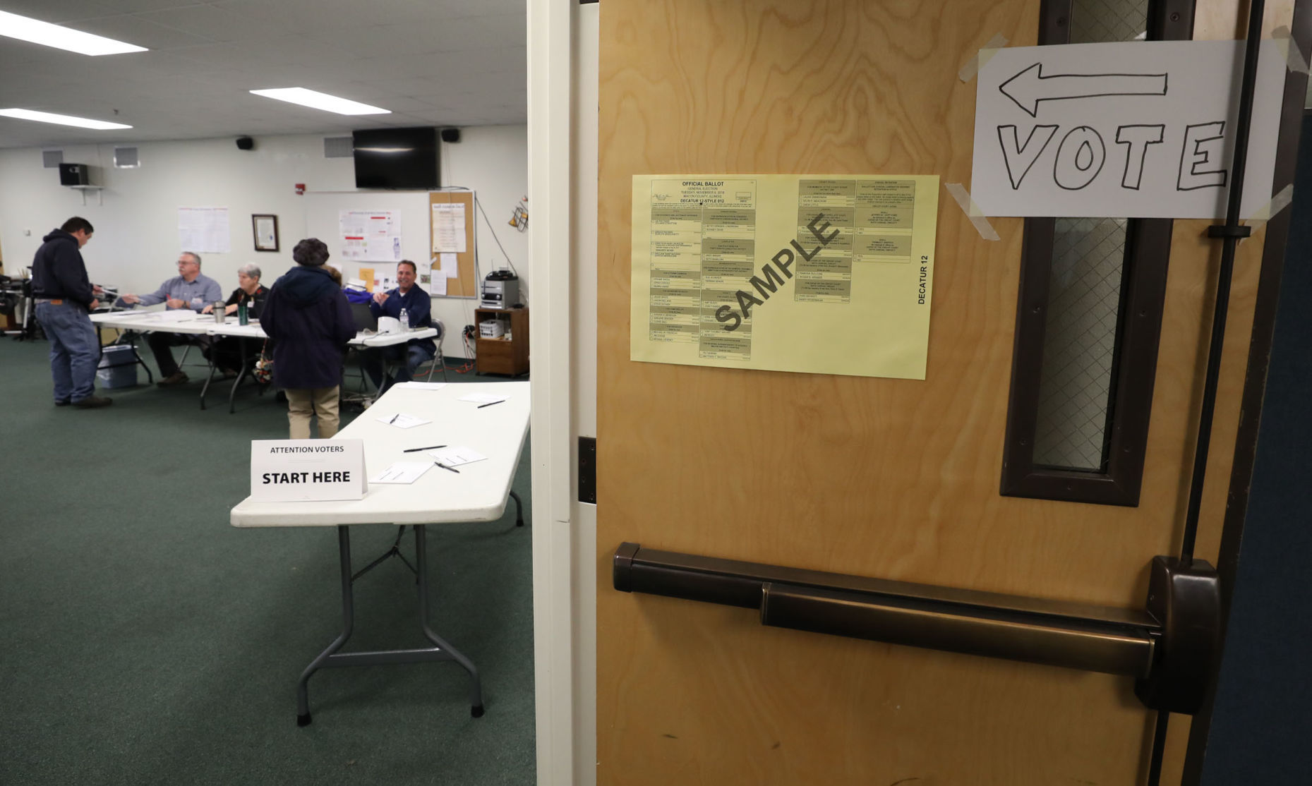 Tabernacle Baptist Church poll site 2 11.6.18.jpg